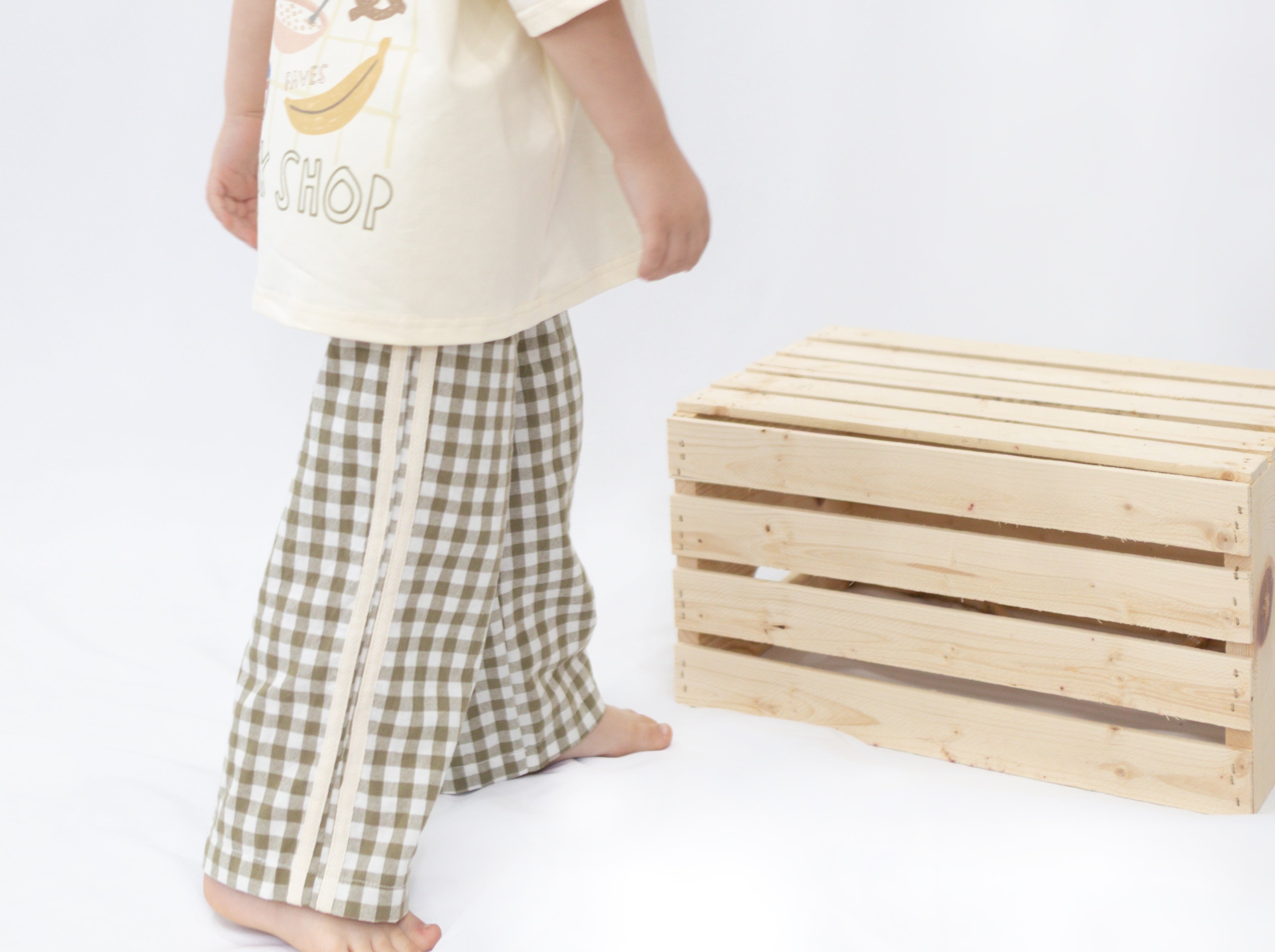 Gingham Pants