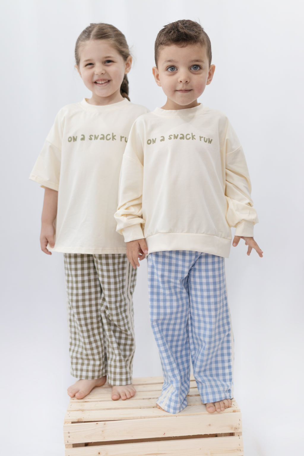 Gingham Pants