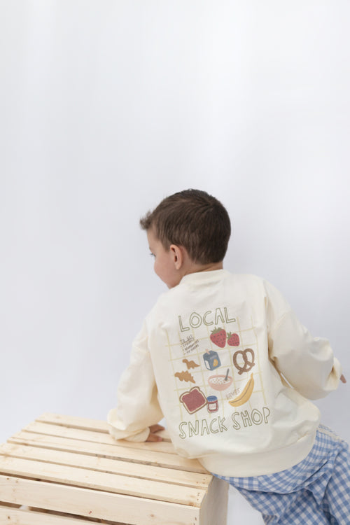 Local Snack Shop Lightweight Crewneck