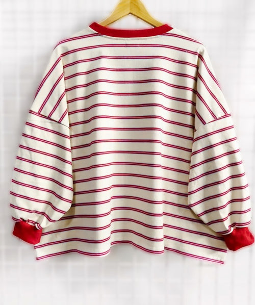 PREORDER Mama Matching Everyday Stripe Crewneck