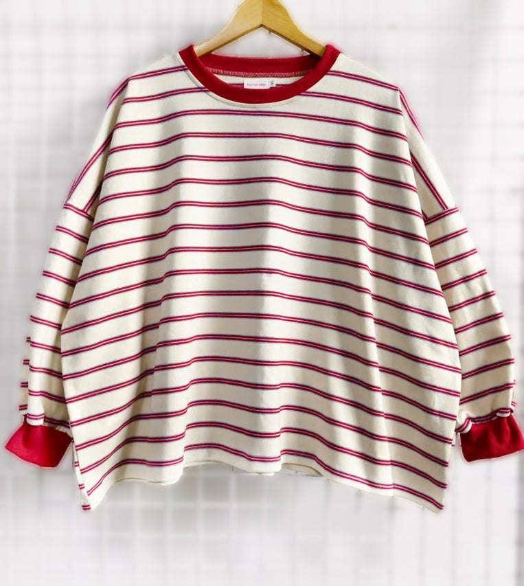 PREORDER Mama Matching Everyday Stripe Crewneck